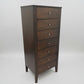 DYLAN TASSIE OAK 7 DRAWERS NARROW TALLBOY IN CHOCOLATE AUSTRALIAN MADE TO ORDER - MyChocolateWood