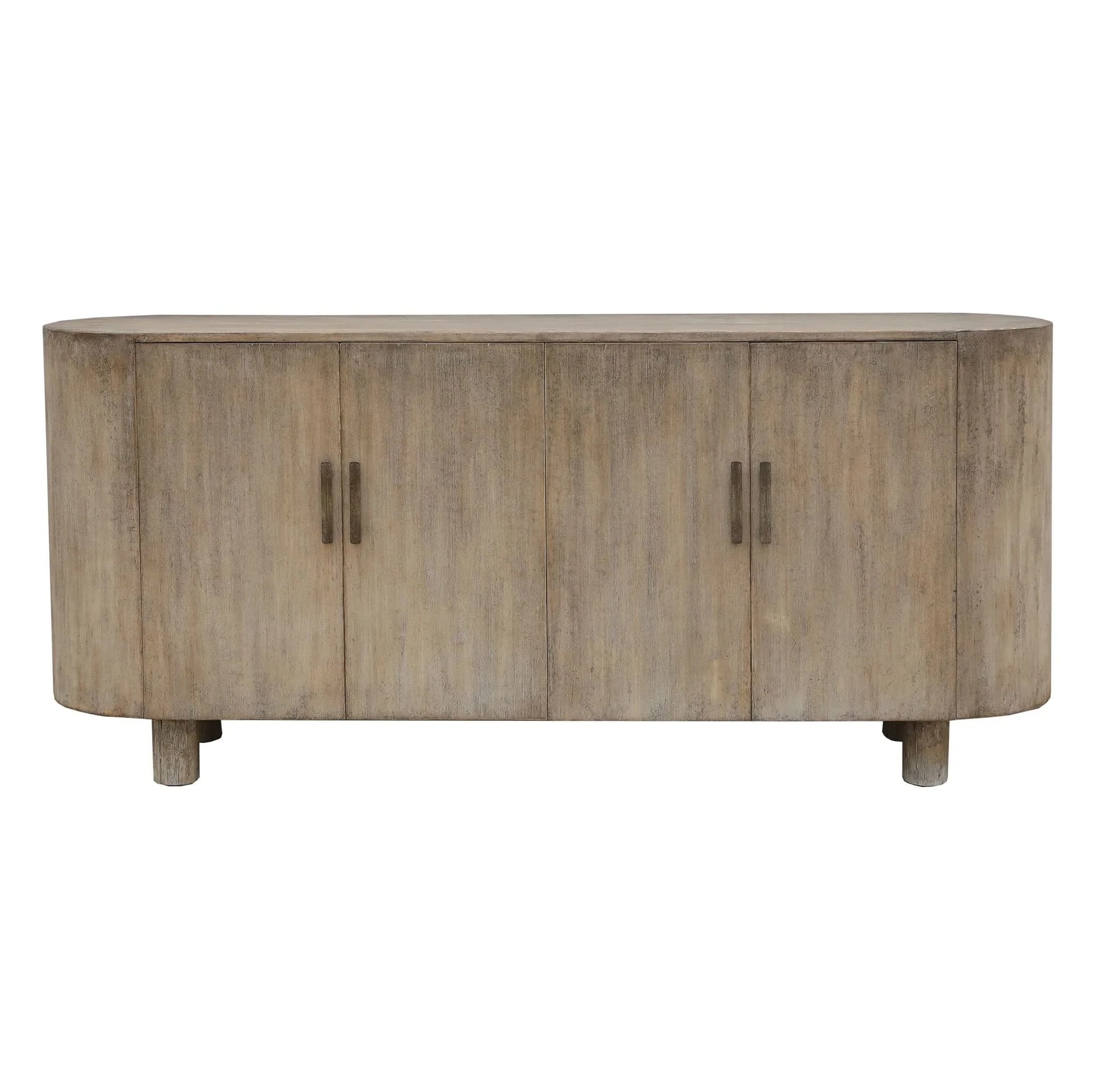 EATON SOLID POPLAR TIMBER SIDEBOARD/BUFFET  NATURAL - MyChocolateWood