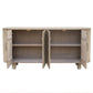 EATON SOLID POPLAR TIMBER SIDEBOARD/BUFFET  NATURAL - MyChocolateWood