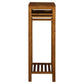 EBONY SOLID MAHOGANY TIMBER PLANT STAND - LIGHT PECAN - MyChocolateWood