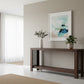 ELDRIDGE CONSOLE TABLE/HALL TABLE IN MINDI WOOD HONEY BROWN - MyChocolateWood