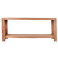 ELDRIDGE CONSOLE TABLE/HALL TABLE IN MINDI WOOD LIGHT TOBACCO - MyChocolateWood