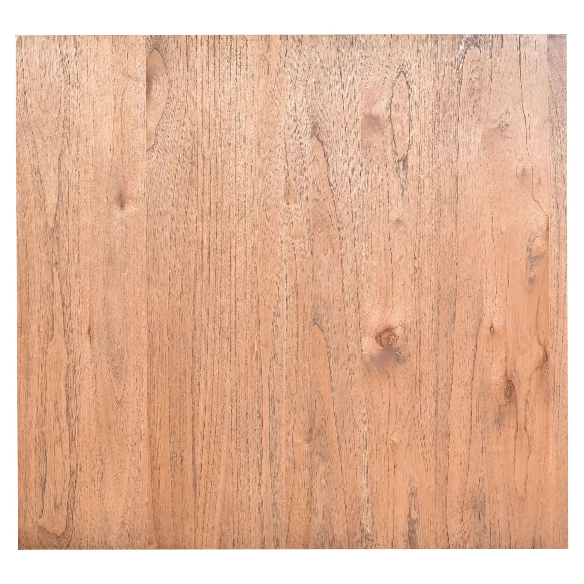 ELDRIDGE MINDI WOOD 2 DRAWERS SQUARE COFFEE TABLE IN LIGHT TOBACCO - MyChocolateWood