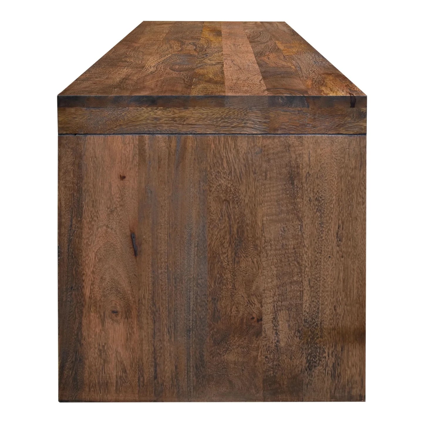 ELDRIDGE MINDI WOOD TV UNIT IN HONEY BROWN 4 DRAWERS 180CM - MyChocolateWood