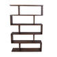 ELDRIDGE OPEN TALL BOOKCASE IN FRUITWOOD TIMBER HONEY BROWN - MyChocolateWood