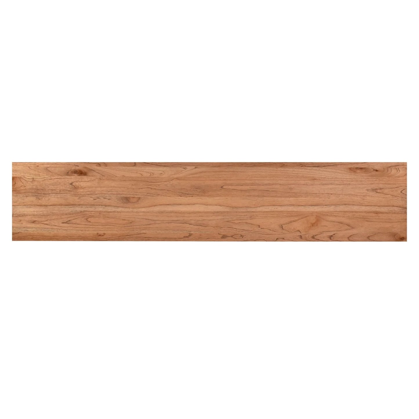 ELDRIDGE OPEN TALL BOOKCASE IN FRUITWOOD TIMBER LIGHT TOBACCO - MyChocolateWood