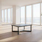 ELENORA SOLID TASSIE OAK BLACK COFFEE TABLE CUSTOM MADE - MyChocolateWood