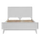 ELIJAH ACACIA WOOD QUEEN BED IN WHITE - MyChocolateWood