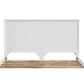 ELIJAH ACACIA WOOD QUEEN BED IN WHITE - MyChocolateWood
