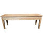 ELLA 3 PIECE BENCH DINING SET IN SOLID OAK 180CM NATURAL COLOUR - MyChocolateWood