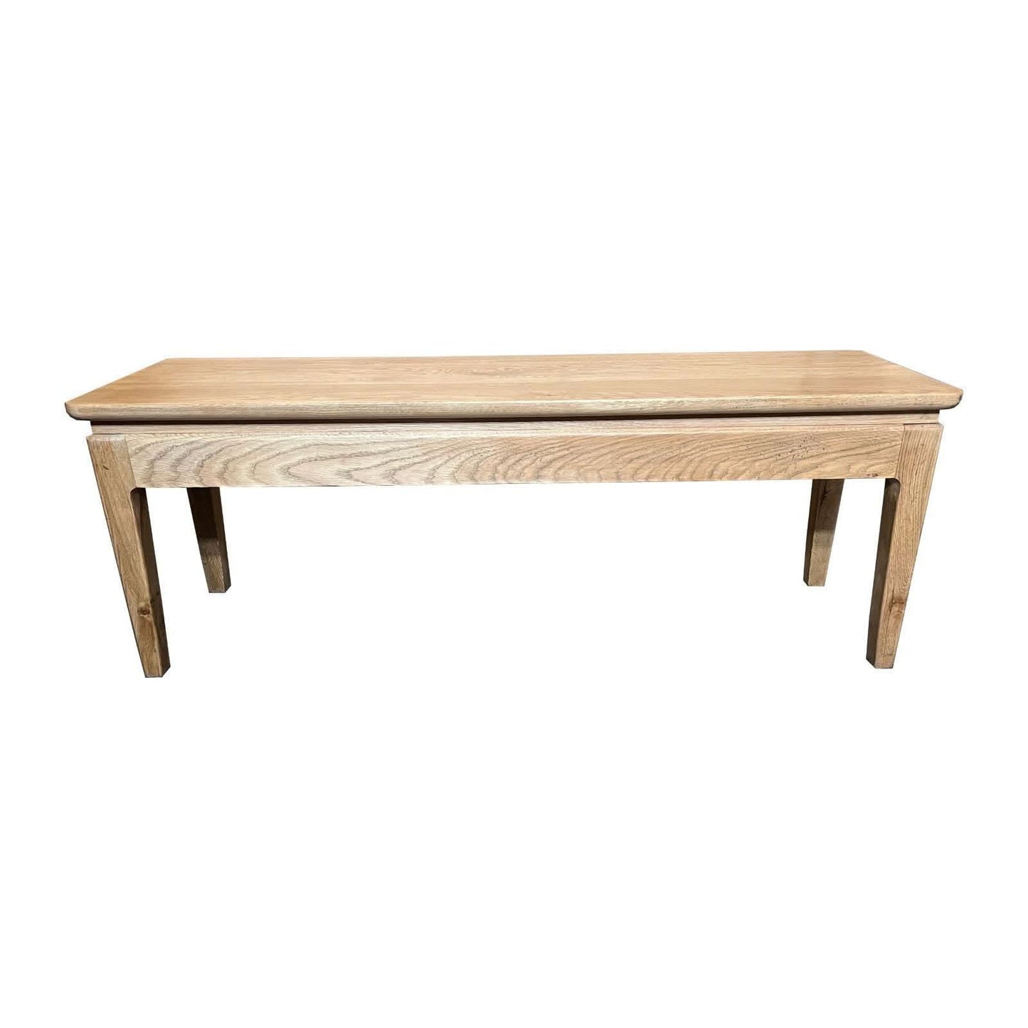 ELLA 3 PIECE BENCH DINING SET IN SOLID OAK 180CM NATURAL COLOUR - MyChocolateWood