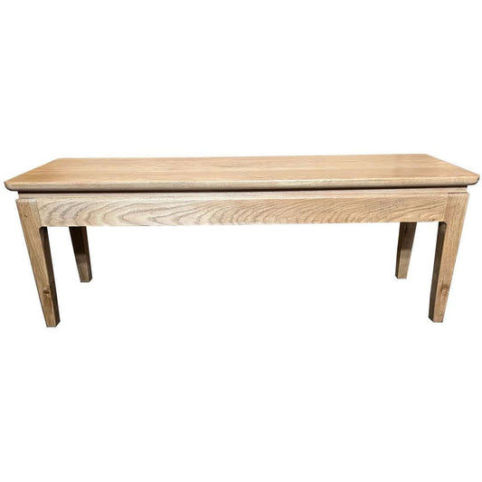 ELLA SOLID OAK DINING BENCH 198CM - MyChocolateWood