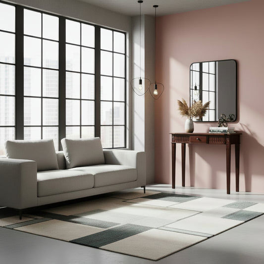 ELLIS SOLID MAHOGANY TIMBER HALL TABLE CONSOLE 80CM  MAHOGANY COLOUR - MyChocolateWood