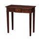 ELLIS SOLID MAHOGANY TIMBER HALL TABLE CONSOLE 80CM MAHOGANY COLOUR - MyChocolateWood