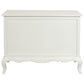 ELODIE 3 DRAWER CHEST/DRESSER IN SOLID MAHOGANY - WHITE - MyChocolateWood