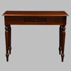 EMERY SOLID MAHOGANY TIMBER HALL TABLE /CONSOLE MAHOGANY COLOUR 100CM