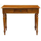 Emery Solid Mahogany Hall Table / Console 100cm in Light Pecan - Chocolate Wood