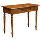 EMERY SOLID MAHOGANY TIMBER HALL TABLE/CONSOLE TABLE LIGHT PECAN - 100CM - MyChocolateWood