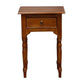 EMERY SOLID MAHOGNAY TIMBER SIDE TABLE - MAHOGANY - MyChocolateWood