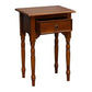 EMERY SOLID MAHOGNAY TIMBER SIDE TABLE - MAHOGANY - MyChocolateWood