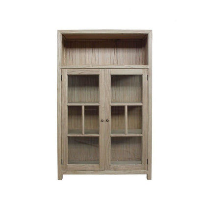 FABRIZIO DISPLAY CABINET IN RECLAIMED AGED