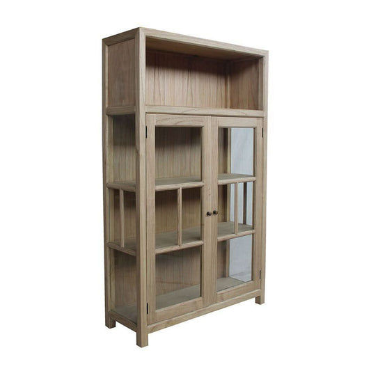 FABRIZIO DISPLAY CABINET IN RECLAIMED AGED