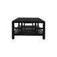 FABRIZIO MINDI WOOD COFFEE TABLE IN BLACK - MyChocolateWood