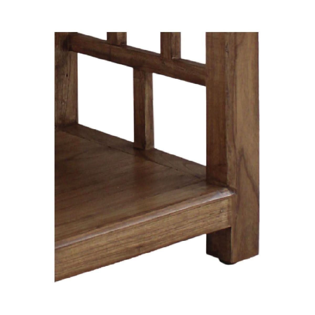 FABRIZIO MINDI WOOD COFFEE TABLE IN MINDI BROWN - MyChocolateWood