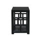 FABRIZIO SIDE/LAMP TABLE IN BLACK - MyChocolateWood