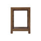FABRIZIO SIDE/LAMP TABLE IN MINDI BROWN - MyChocolateWood