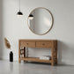 FABRIZIOS CONSOLE TABLEHALL TABLE 2 DRAWERS IN MINDI BROWN - MyChocolateWood