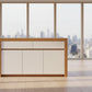 FACTORY DIRECT RONDE 2 DRAWER / 3 DOOR BUFFET/SIDEBOARD IN TASSIE OAK - MyChocolateWood