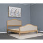 FAIRFAX SOLID OAK KING BED NATURAL - MyChocolateWood