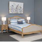 FAIRFAX SOLID OAK KING BEDROOM SUITE - KING BED + TALLBOY + 2 X BEDSIDE TABLES - MyChocolateWood