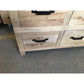 FAIRMONT 6-DRAWER SIDEBOARD BUFFET W/ IRON HANDLES IN RECYCLED ELM - MyChocolateWood