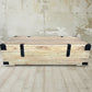 FAIRMONT RECYCLED ELM TRUNK/COFFEE TABLE 160CM IN NATURAL - MyChocolateWood