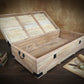 FAIRMONT RECYCLED ELM TRUNK/COFFEE TABLE 160CM IN NATURAL - MyChocolateWood