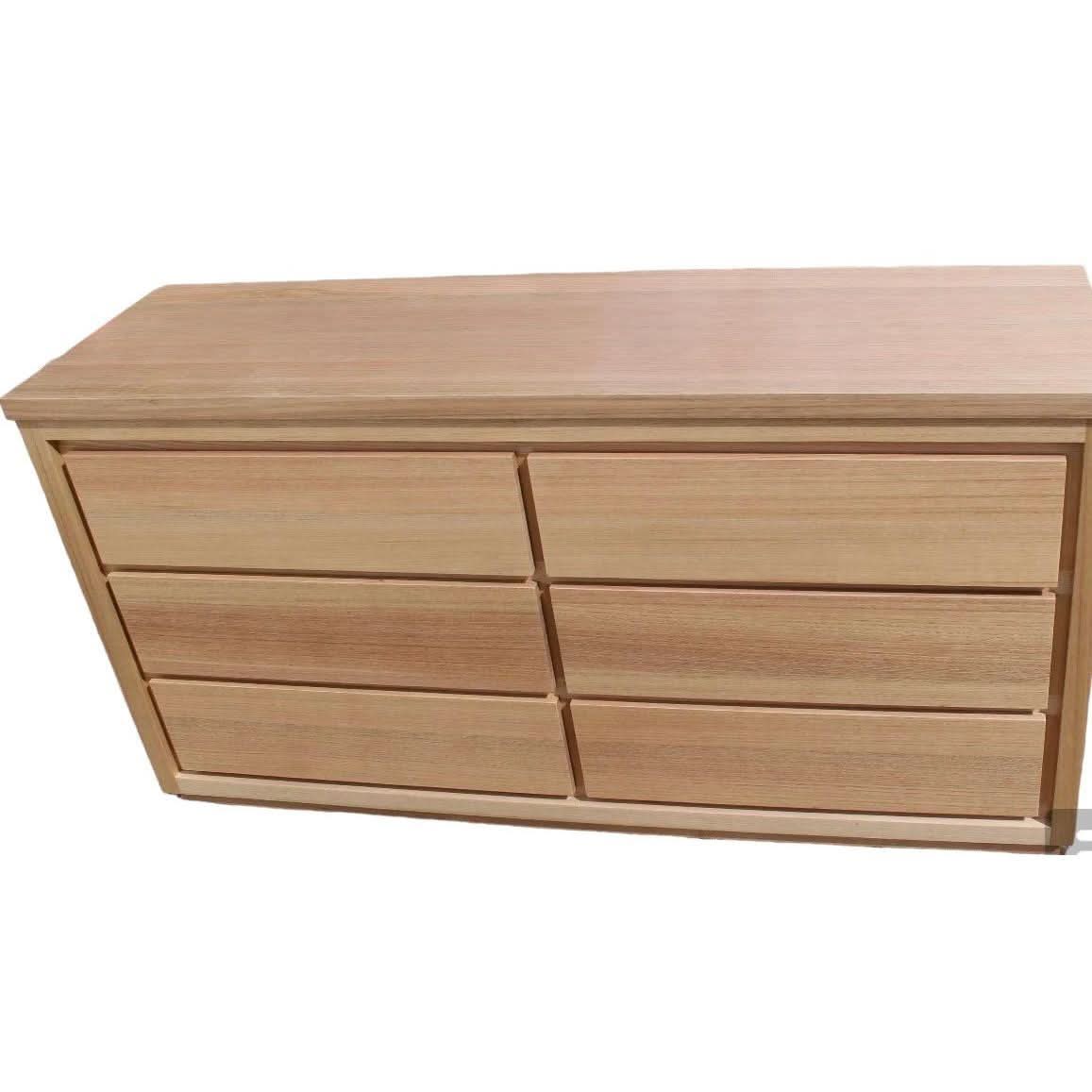 FEEBY QUEEN BEDROOM SUITE - SOLID TASSIE OAK TIMBER - MyChocolateWood