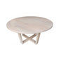 FELLINI ROUND DINING TABLE IN SOLID TASSIE OAK 120CM AUSTRALIAN CUSTOM MADE TO ORDER - MyChocolateWood