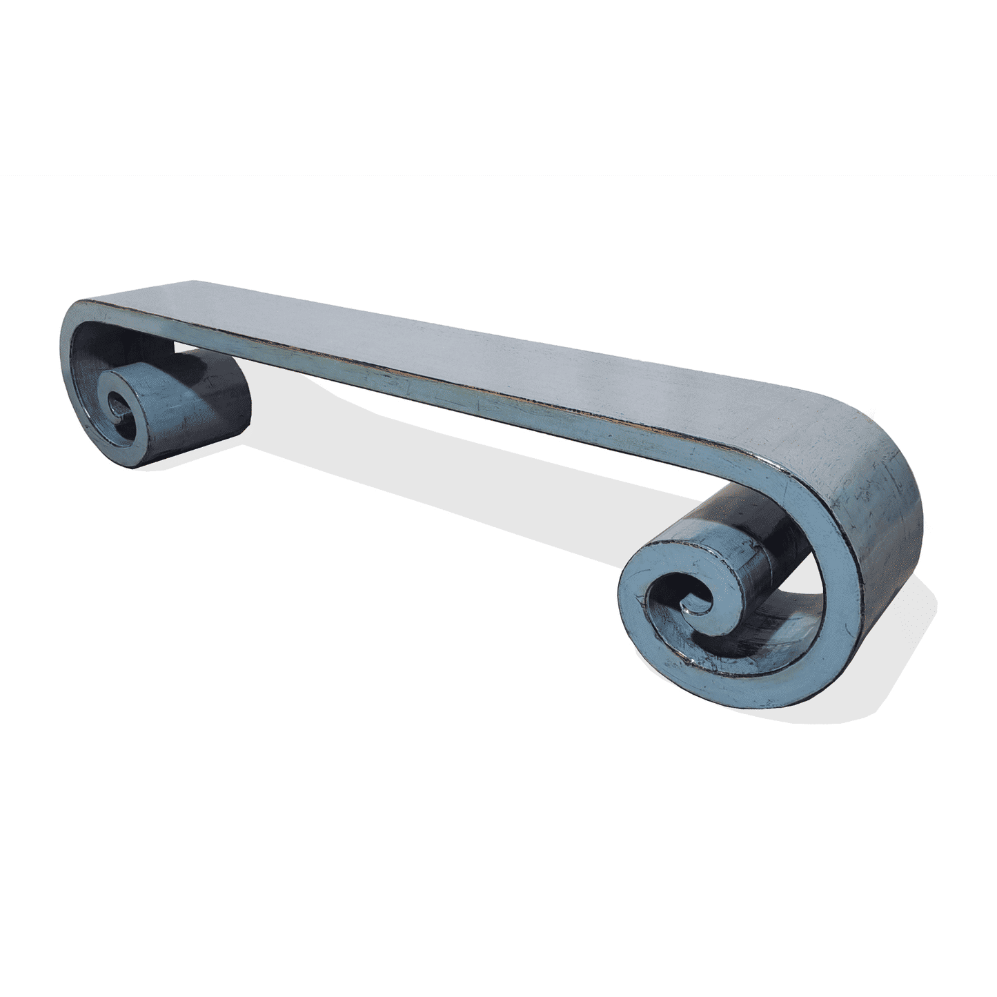FELONG CHINESE STYLE BENCH CURVED LEGS IN OCEAN BLUE