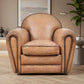Fernando Vintage Leather Swivel Chair