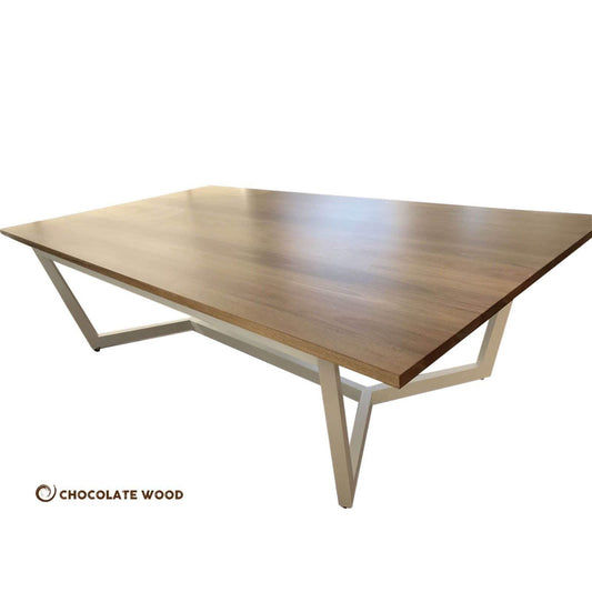 FIONA DINING TABLE IN SPOTTED GUM - AUSTRALIAN CUSTOM MADE