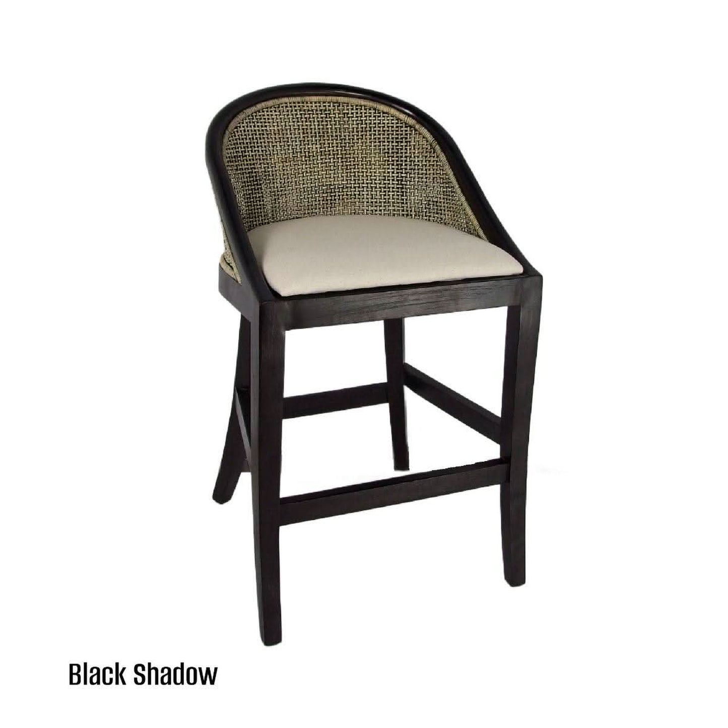 Southampton Hamptons Counter Stool in Black Shadow