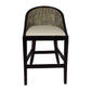 Southampton Hamptons Counter Stool in Black Shadow detail