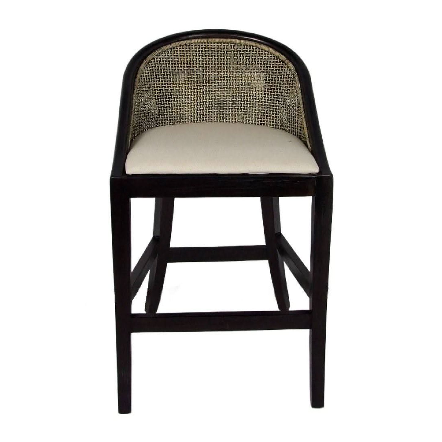 Southampton Hamptons Counter Stool in Black Shadow detail