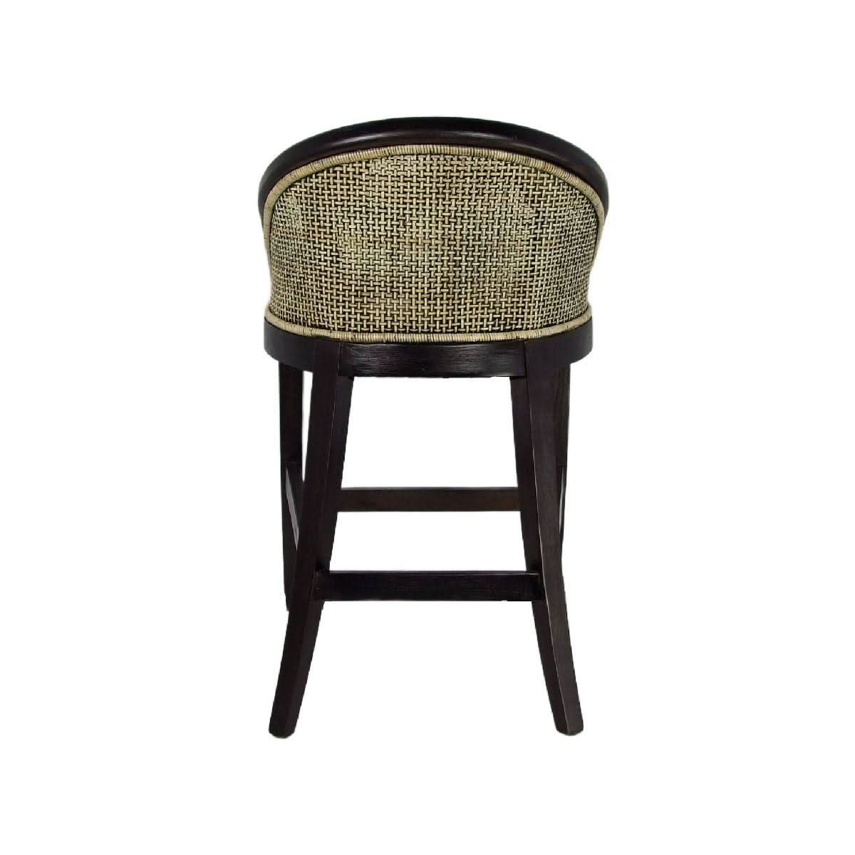 Southampton Hamptons Counter Stool in Black Shadow angle