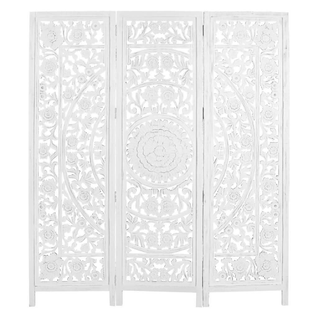 FLEMINGTON SCREEN 150X 2.4 X 180CM IN ANTIQUE WHITE - MyChocolateWood