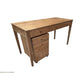 FLORENCE DESK & FILING CABINET IN SOLID AMERICAN OAK - MyChocolateWood