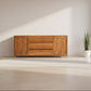 FLORINA BLACKWOOD BUFFET/SIDEBOARD 2 DOORS 3 DRAWERS NATURAL 180CM - MyChocolateWood
