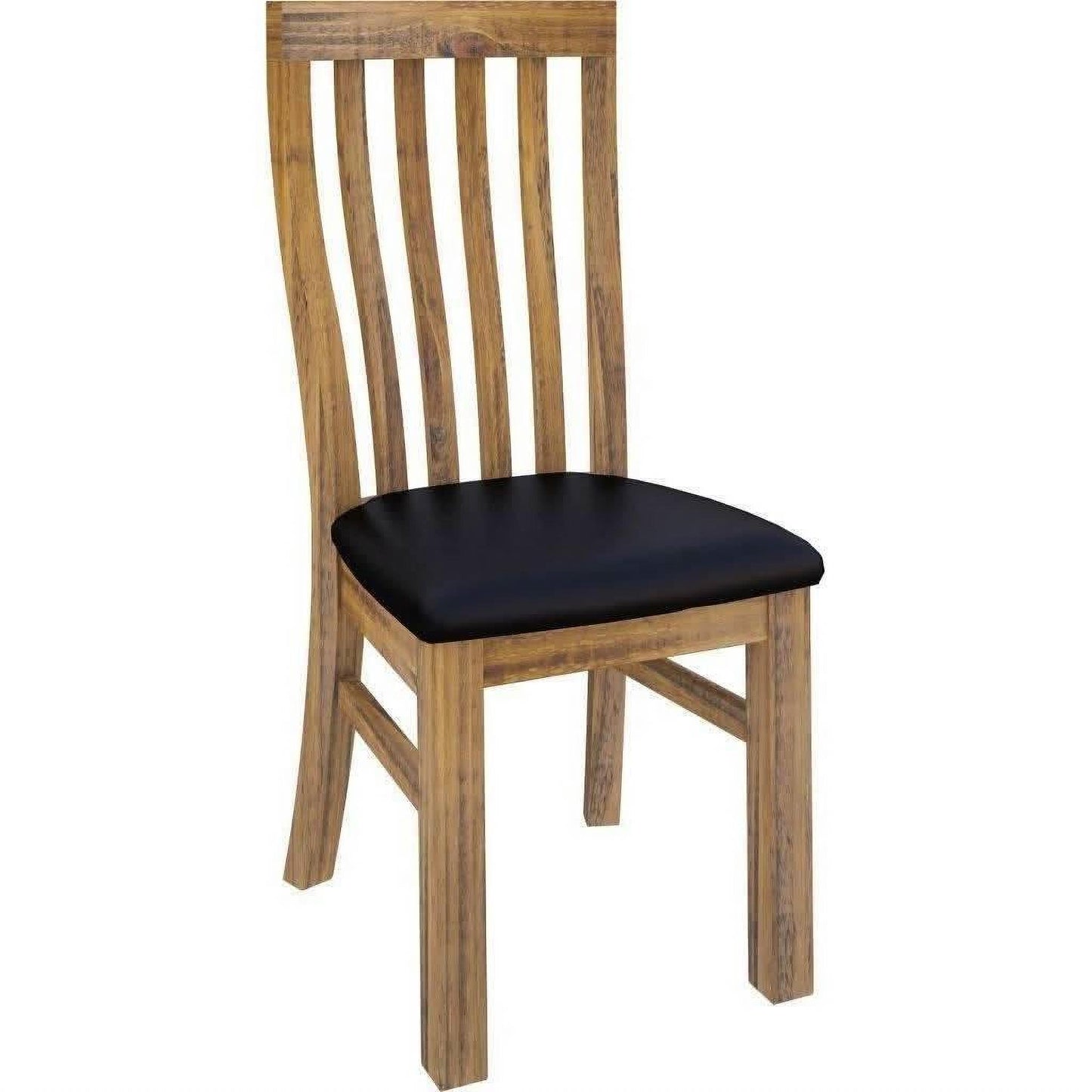 FOUNDRY CHAIR WITH PU SEAT 46.5X52X106.5CMS